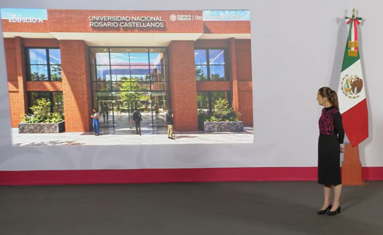 Sheinbaum anuncia nueva Universidad Rosario Castellanos en Tlalpan