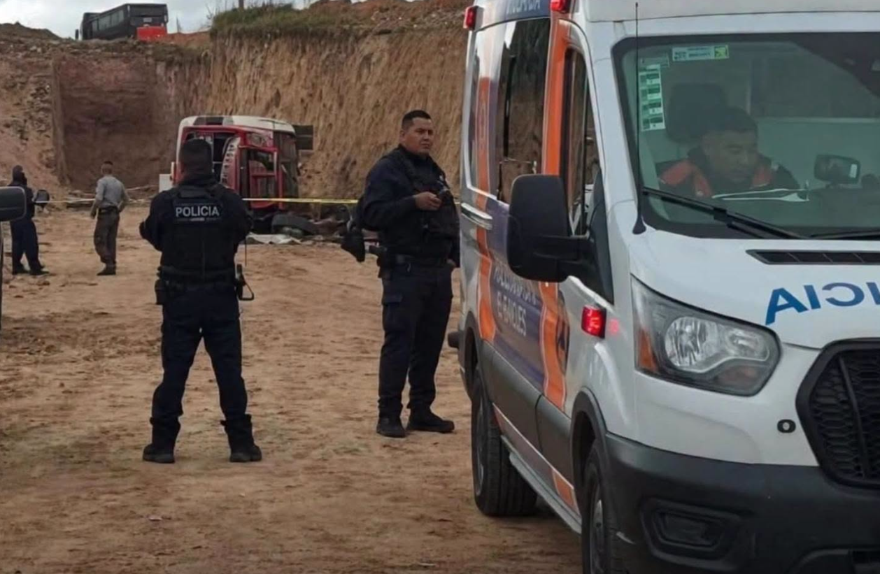 Accidente en obras del Tren México-Querétaro deja un trabajador muerto