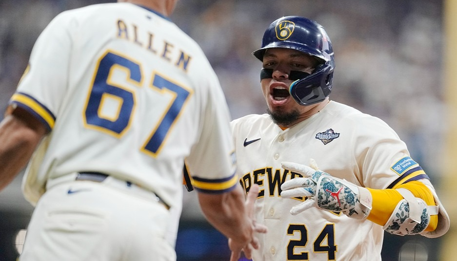 MLB: Cerveceros vencen 3-2 a Tampa Bay en el primer juego de la Serie Mundial.