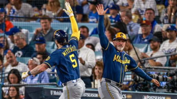 MLB: ¡Milwaukee hace historia! Brewers barren a los Dodgers y conquistan la Liga Nacional