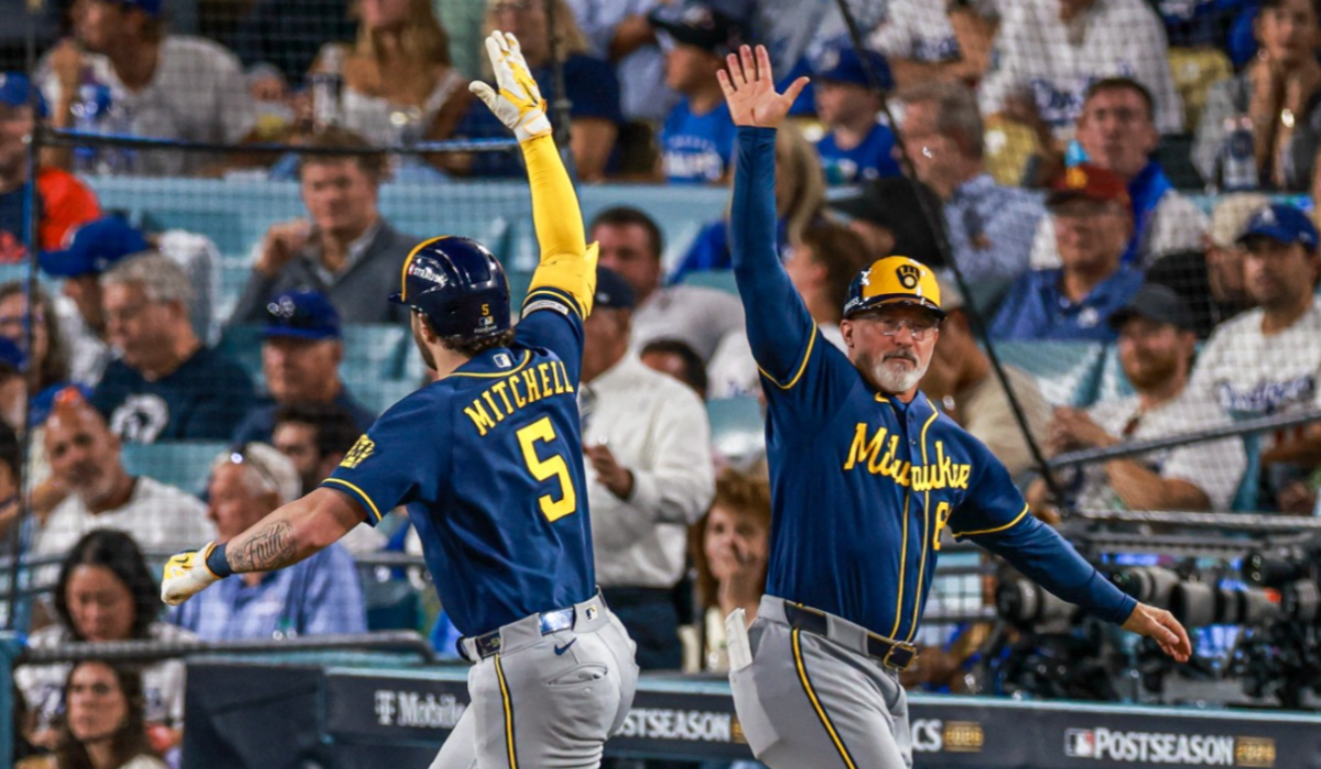 MLB: ¡Milwaukee hace historia! Brewers barren a los Dodgers y conquistan la Liga Nacional.
