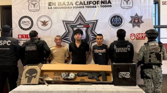 Detienen en Tijuana a Jorge Said Salgado Mendoza, ‘El Serafín’; lo investigan por homicidio de un policía y otros casos