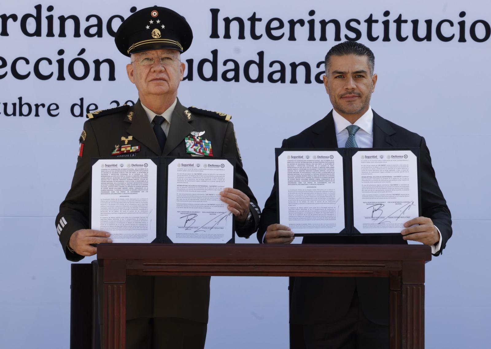 Guardia Nacional se conectará al Centro Nacional de Inteligencia tras convenio con la Defensa.