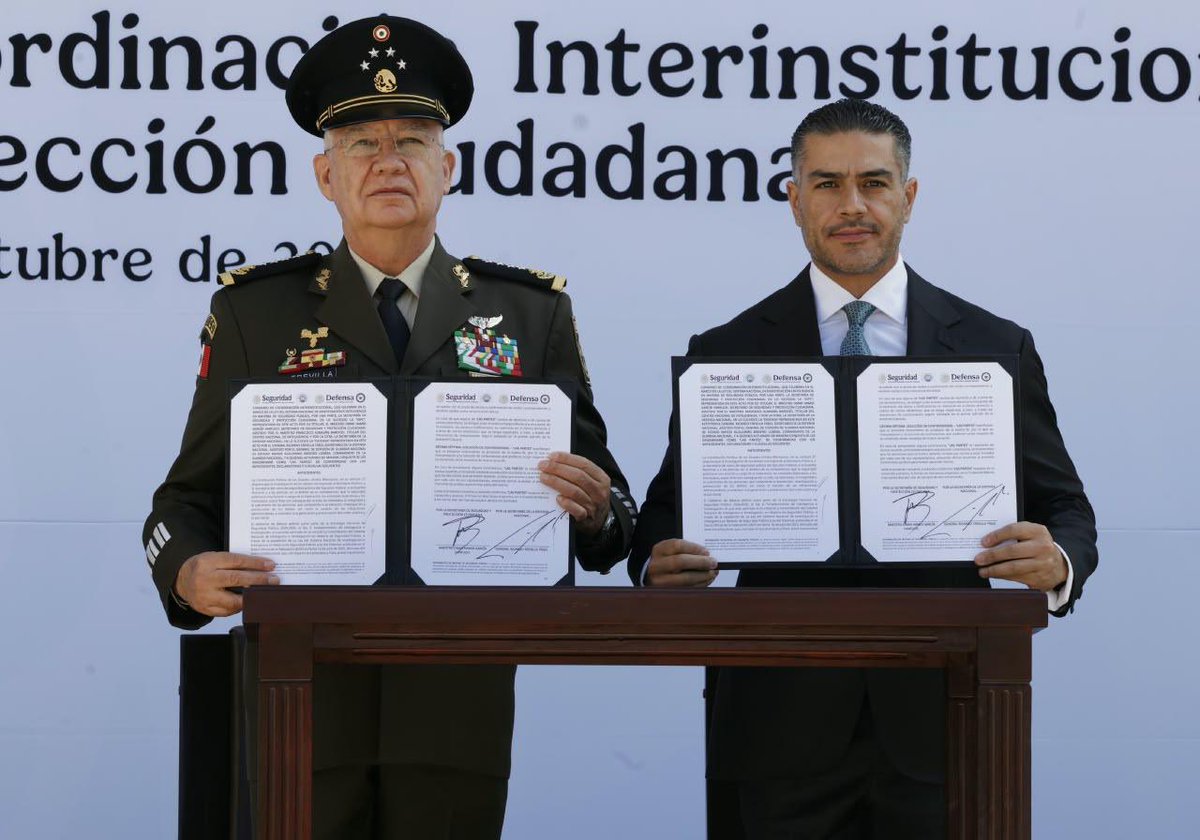 SSPC y Defensa firman convenio de inteligencia para reforzar investigaciones y golpear al crimen organizado