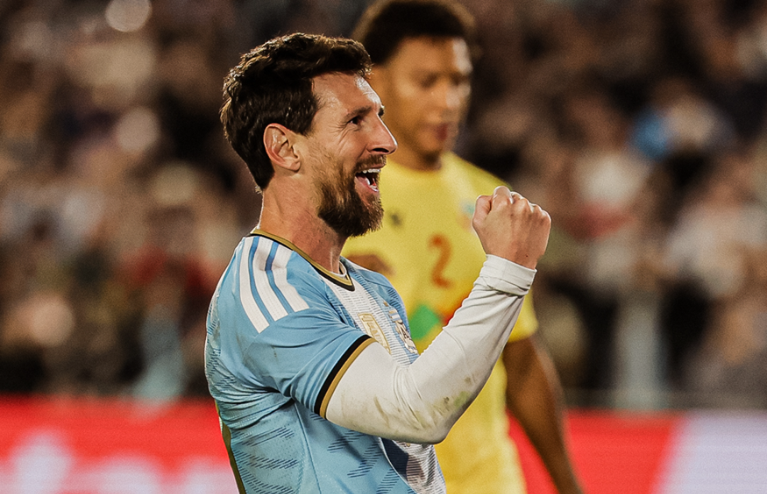 Messi se despide de Argentina con gol y triunfo 3-0 ante Benín en el Monumental.