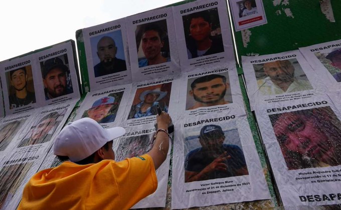 ONU destaca localización de 16 mil personas desaparecidas en México durante 2026.