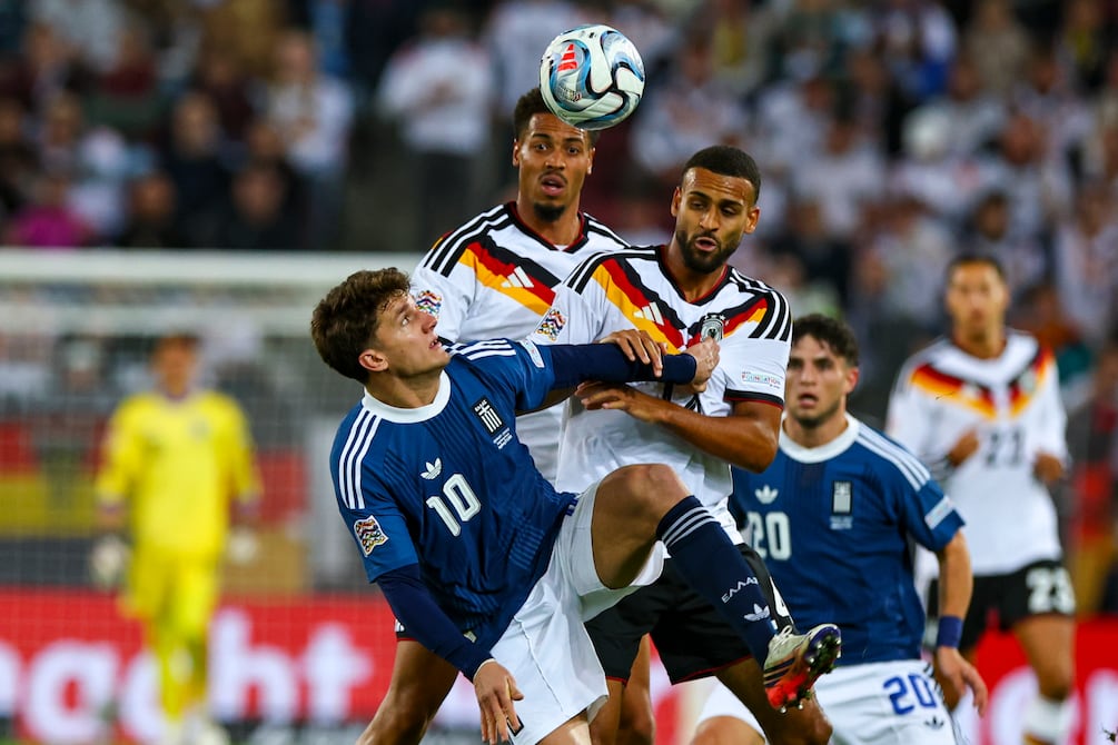 Grecia y Alemania se enfrentan en la jornada 4 de la UEFA Nations League 2026-27 el domingo 4 de octubre