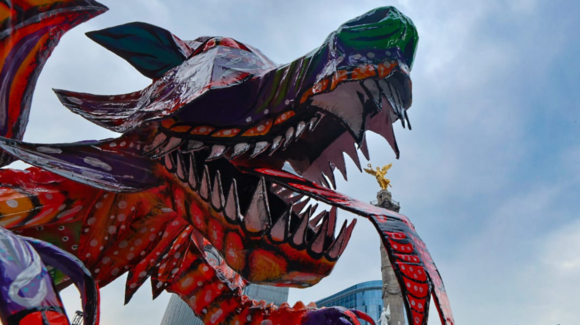 Alebrijes monumentales llenan calles de la CDMX con su tradicional desfile