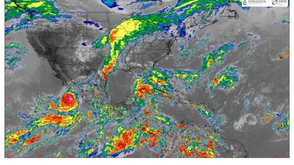Huracán ‘Rachel’ se intensifica a categoría 3 y se mantiene al sur de Baja California Sur