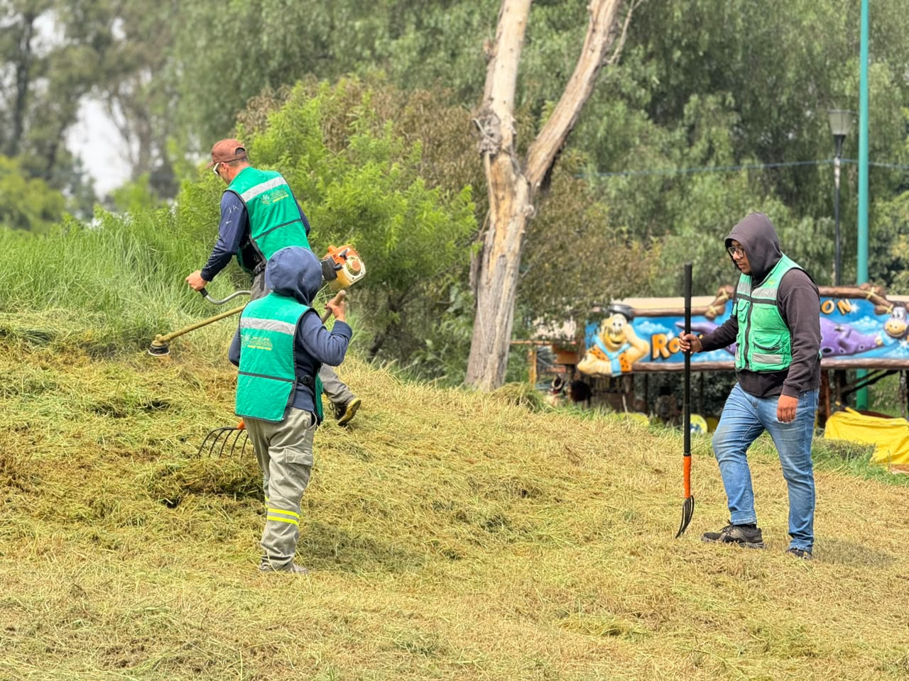 Retiran más de 70 toneladas de residuos del Parque Tezozómoc