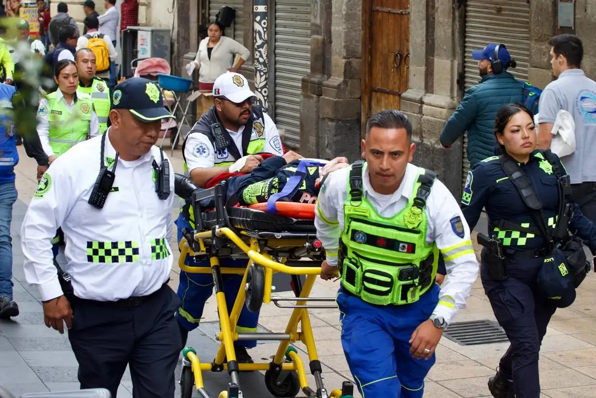 Prisión preventiva para 7 detenidos por agredir a policías de tránsito en el Centro Histórico