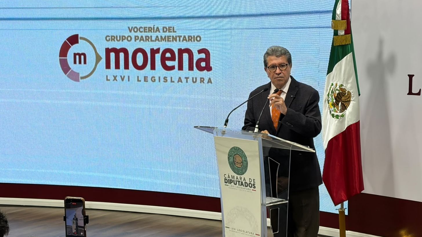 Ricardo Monreal no buscará reelegirse como coordinador de Morena en Diputados y pide priorizar la unidad