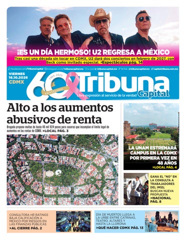 Cubierta de la versión impresa del 15 Oct 2026