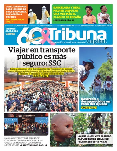 Cubierta de la versión impresa del 22 Oct 2026
